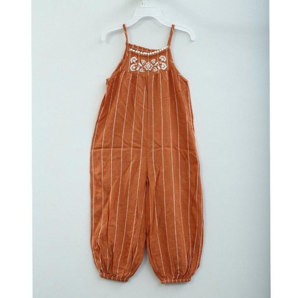White Chocolate Kids Girl Toddler Jumpsuit Dress Romper Easter 5-6 Year - Picture 1 of 2